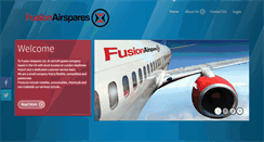 Desktop Screenshot of fusionairspares.com